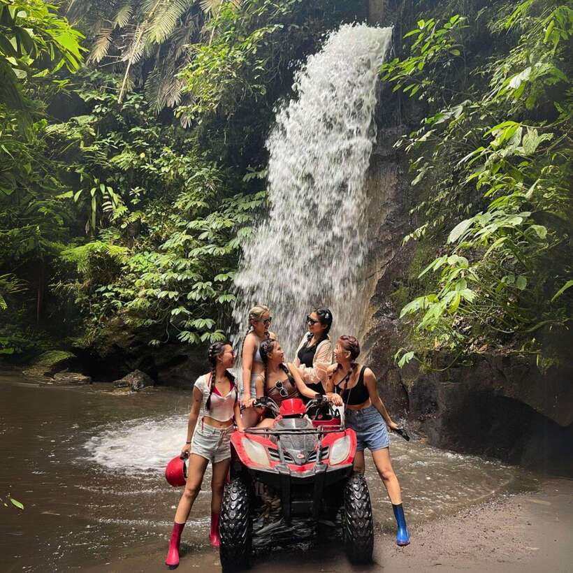 Ubud: ATV Quad Bike and Water Rafting Trip with Lunch - Stop two: one hour on the Kuber ATV route