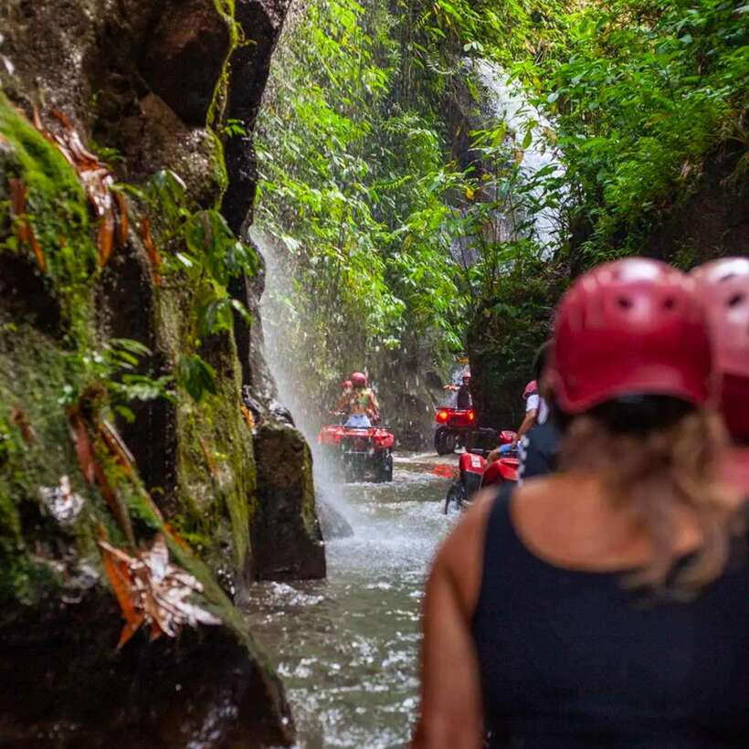Ubud: ATV Quad Bike and Water Rafting Trip with Lunch - Stop one: choosing Mahkota Rafting Bali or Kuber Bali Adventure