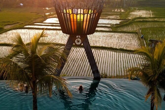 Ubud ATV Quad Bike Gorilla Cave and Cretya Infinity pool - Learning the ATV before the route begins