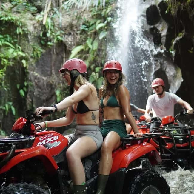 Ubud: ATV Quad Bike, Rafting, and Infinity Pool Tour - Ayung River rafting or Japanese River Cave tubing