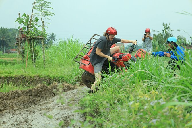 Ubud ATV Quad Bike through river, Jungle, waterfall & rice fields - Rivers, waterfalls, and jungle tracks