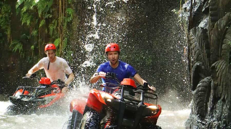 Ubud: ATV Quad Bike through river, rice fields & waterfall - Key points before you book