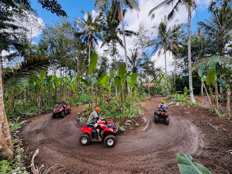 Ubud: ATV Quad Bike & Zip-Line Adventure with Meal - Lunch, showers, and the useful pause between activities