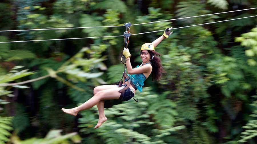 Ubud: ATV Quad Bike & Zip-Line Adventure with Meal - Safety briefing and getting ready for the mud