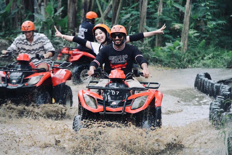 Ubud: ATV Quad Biking, Temple & Tibumana Waterfall Tour - Tibumana Waterfall brings the pace down