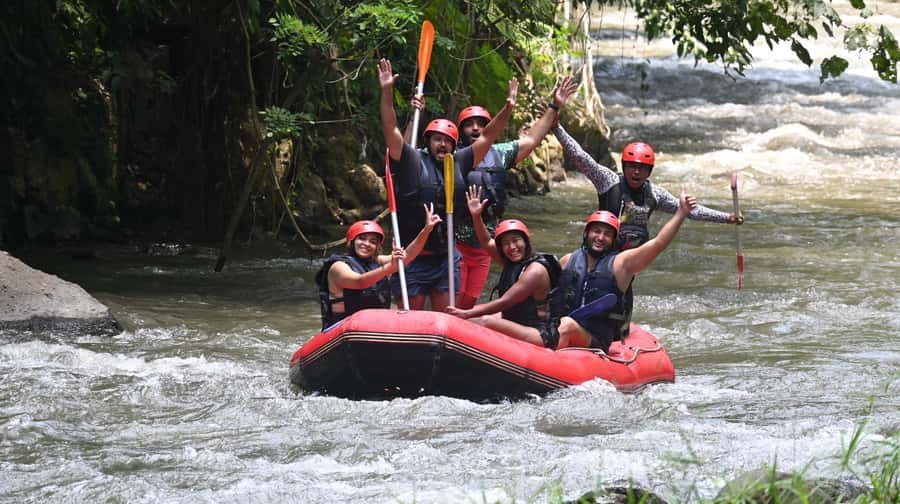 Ubud: Ayung River Guided Rafting Adventure with Lunch - Calm Water, Rapids, and a Possible Swim