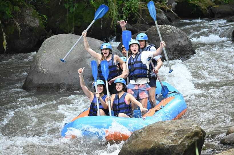 Ubud Ayung White Water Rafting Bali with Lunch - Two hours among jungle, cliffs, and waterfalls