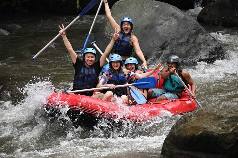 Ubud Ayung White Water Rafting Bali with Lunch - Booking details worth checking