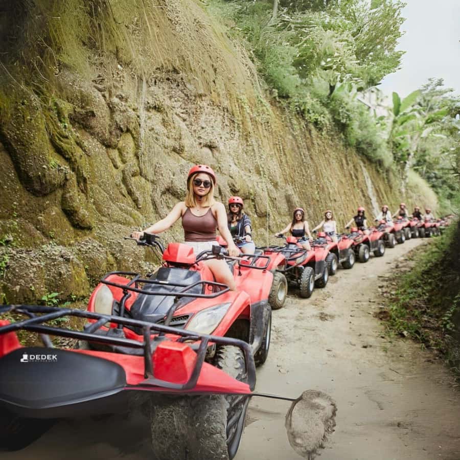 Ubud Bali ATV Alasan Adventure Gorila Cave & Cretya Pool Bar - Getting started at the Alasan Adventure lobby
