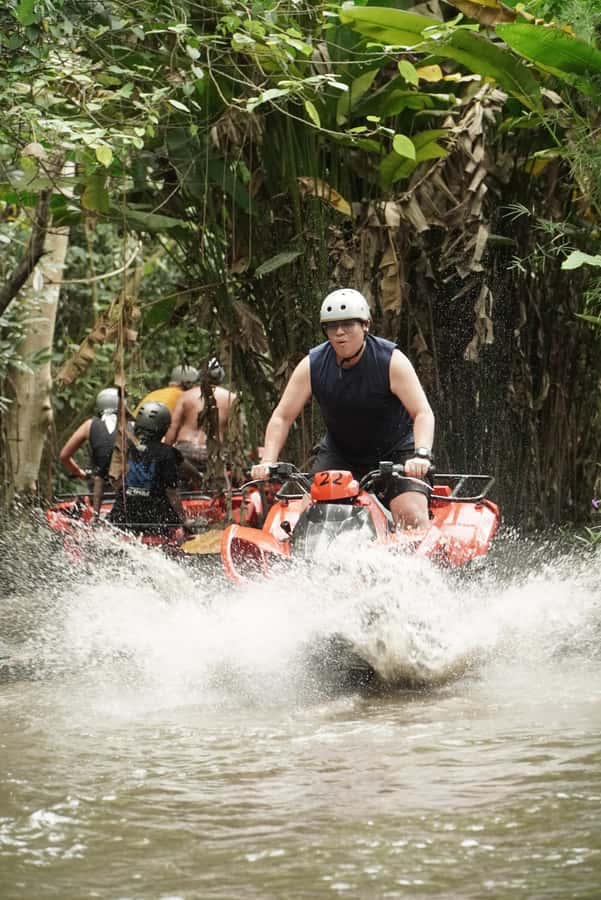 Ubud Bali Fun Atv Quad Bike And With Lunch - Riding through rice fields and rural Bali