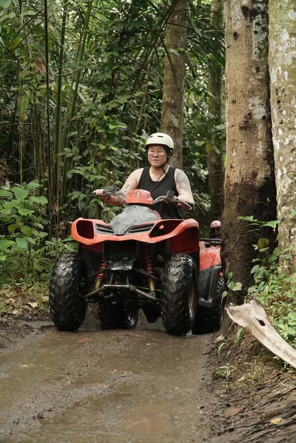 Ubud Bali Fun Atv Quad Bike And With Lunch - Barong Cave and the photo stops
