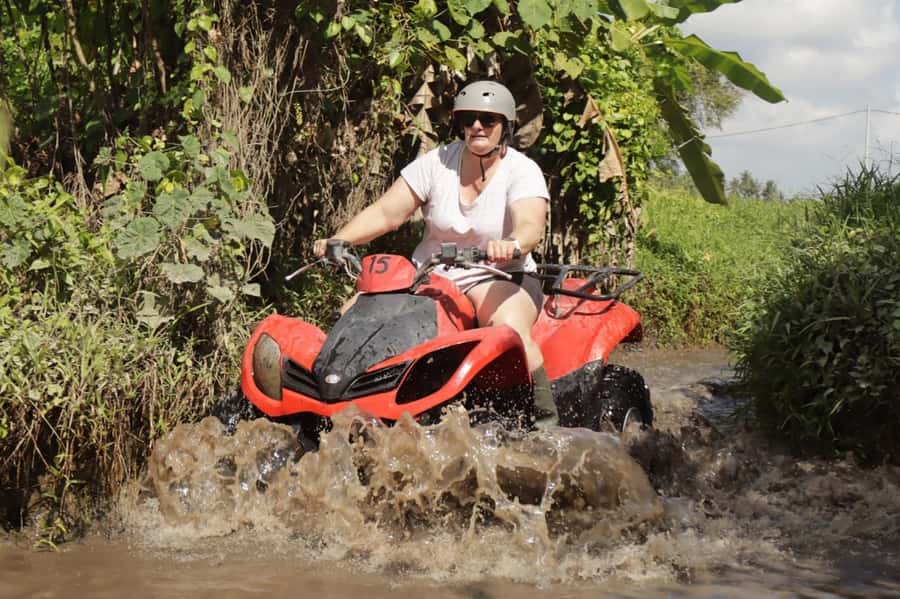 Ubud Bali Fun Atv Quad Bike And With Lunch - How pickup changes the length of the outing