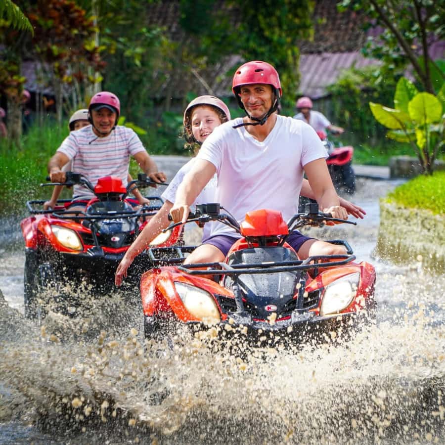 Ubud Bali: Kuber ATV Quad Bike with Long Tunnel & Waterfalls - Guides, safety, and taking photos