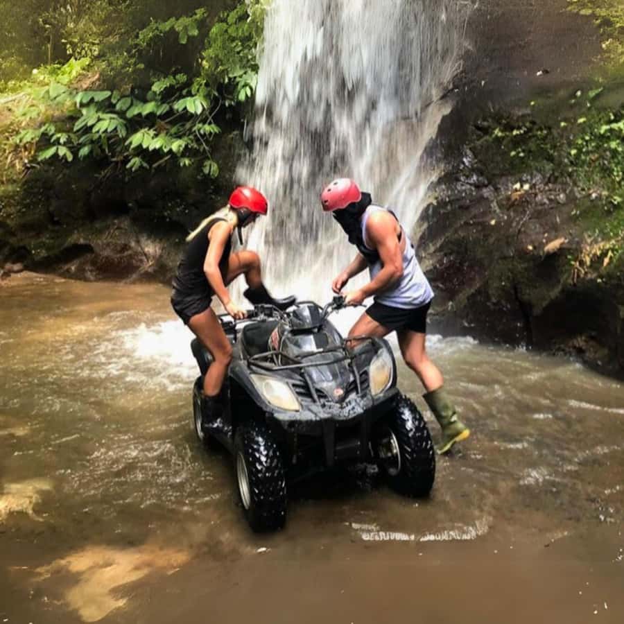 Ubud Bali: Kuber ATV Quad Bike with Long Tunnel & Waterfalls - What happens before you start riding
