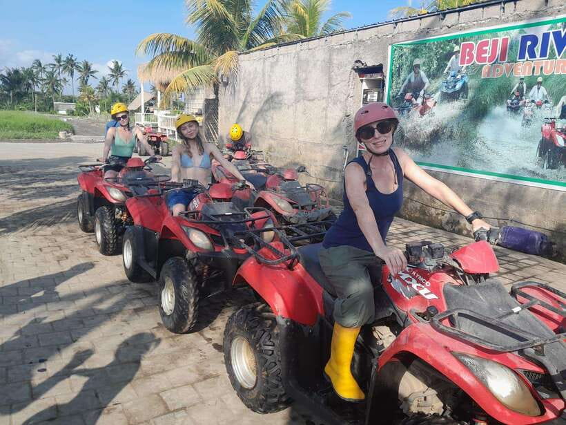 Ubud: Barong Face Cave ATV Quad Bike Ride With Lunch - What is included, and what still costs extra
