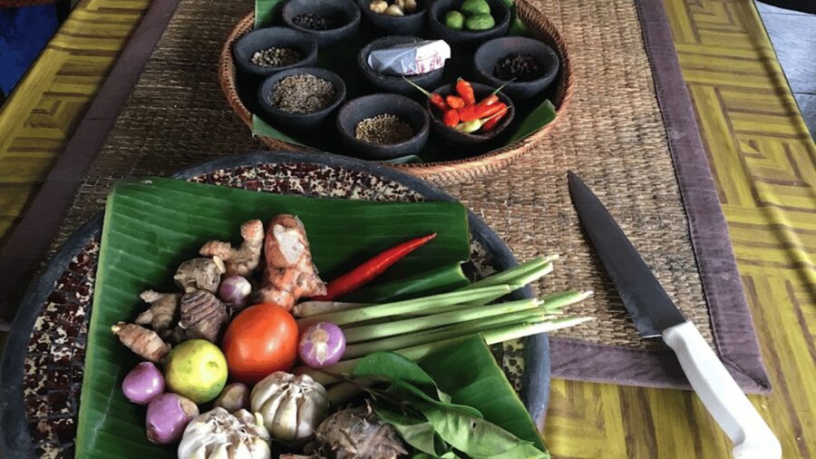 Ubud: Cooking Class with Transfers and Optional Market Visit - Eating the meal you made