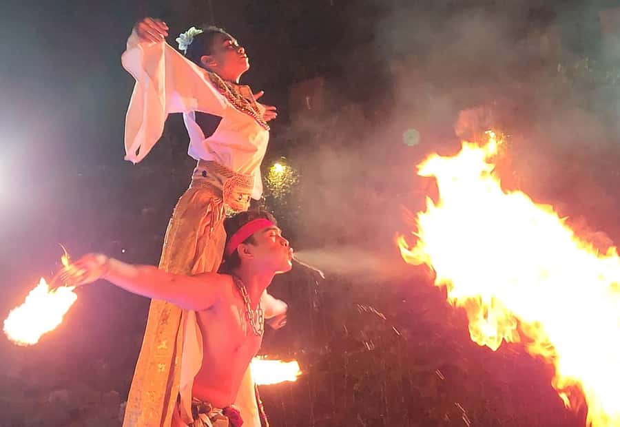 Ubud: Dinner Show Lost City - Story of Humanity Experience - Atlantis arrives with technology and a secret weapon