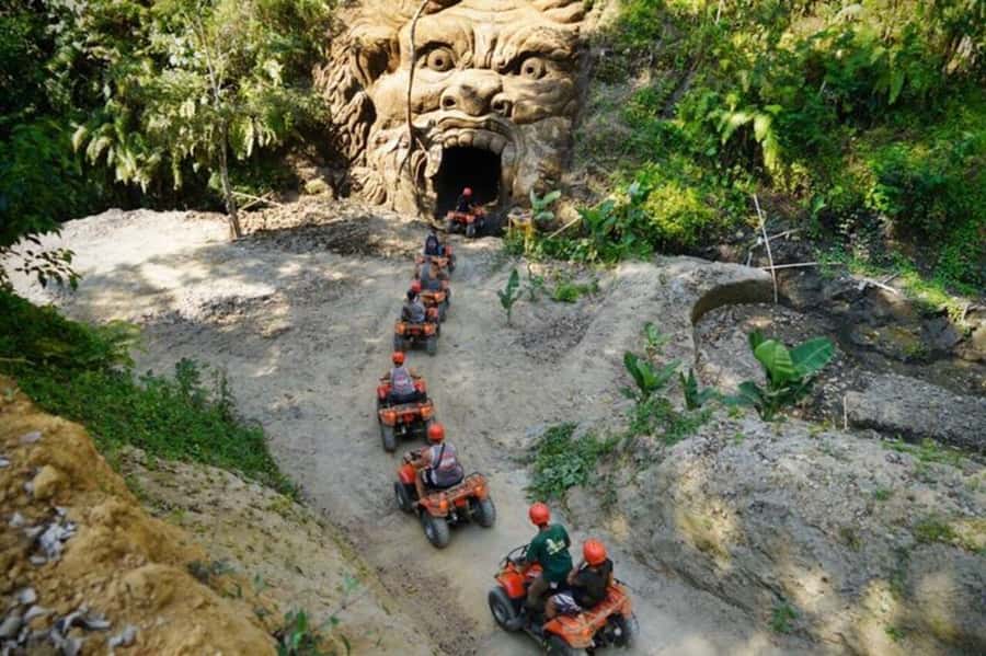 Ubud: Gorilla Cave Tunnel ATV & Beji Guwang Hidden Canyon - Hotel transfers and timing