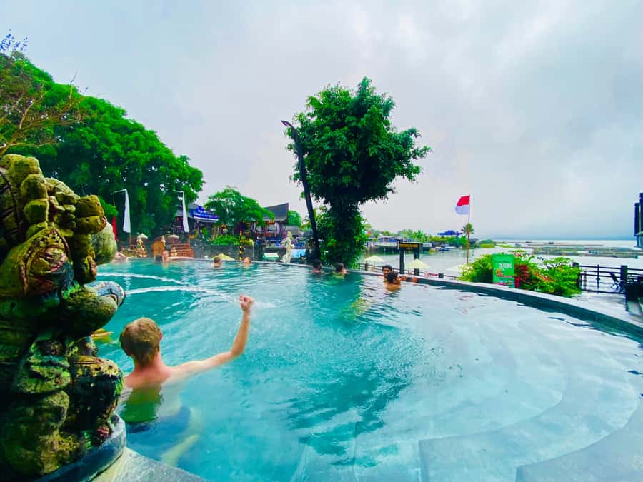 Ubud: Gorilla Face ATV & Batur Natural Hotspring with Lunch - Lunch is simple, filling, and timed well