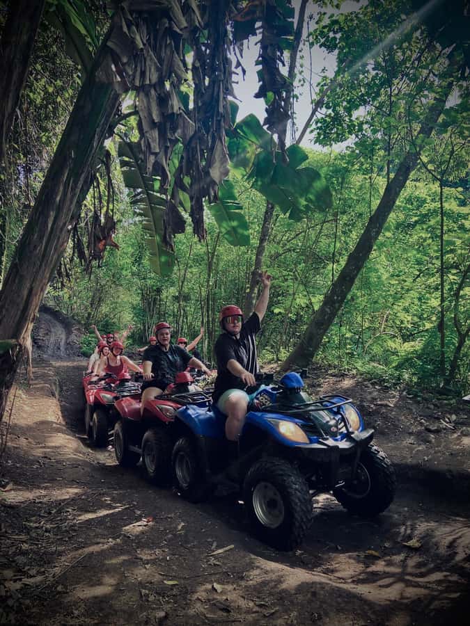 Ubud: Gorilla Face ATV & Batur Natural Hotspring with Lunch - Who will get the most from this outing