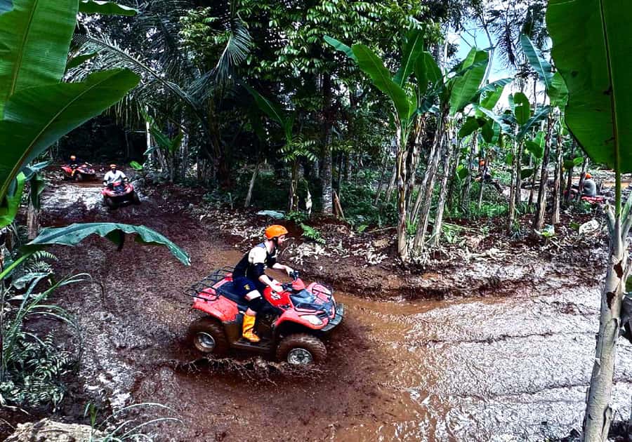 Ubud: Gorilla Face ATV Quad Bike Adventure with Lunch - How difficult is the ATV course?