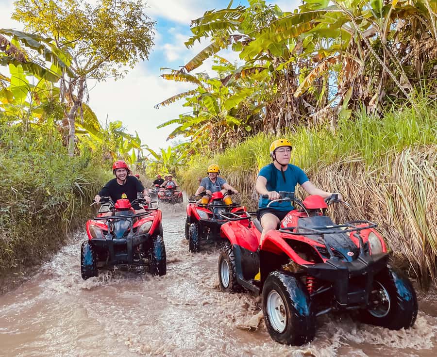 Ubud: Guided ATV Quad Bike Jungle Adventure with Lunch - How long the day really takes