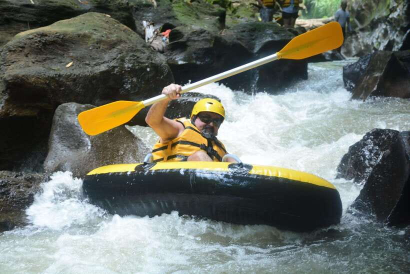 Ubud: Hidden Canyon, Waterfall, River Tubing Adventure Tours - Lunch after the river ride