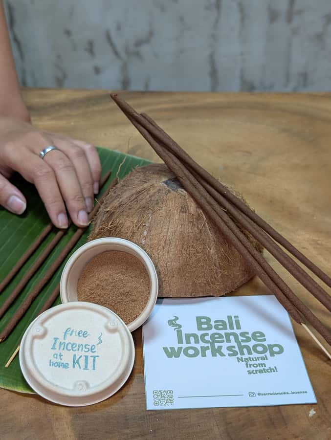 Ubud: Incense Making Workshop. Create Incense From Scratch! - Hand-rolling sticks from scratch