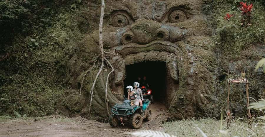 Ubud: Jungle ATV Adventure Waterfall Gorilla Cave and Lunch - Key points to know before booking