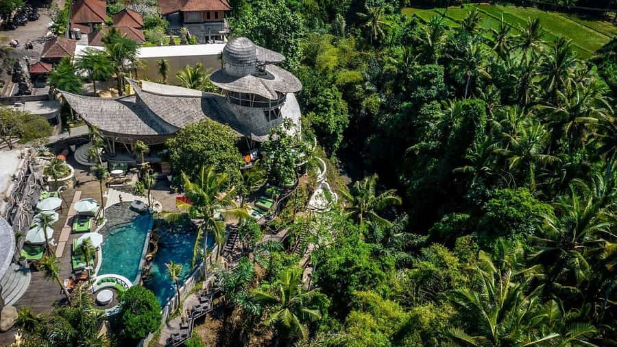 Ubud: Jungle Club Day Pass with Optional Upgrades - Food and drinks with a fixed credit