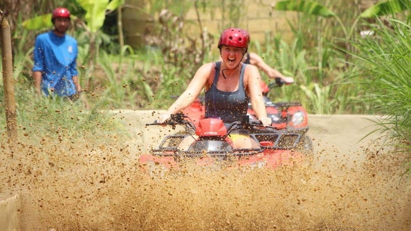 Ubud: Jungle, Rice Fields, River & Muddy Quad Bike Tour - Showers, lunch, and the useful extras