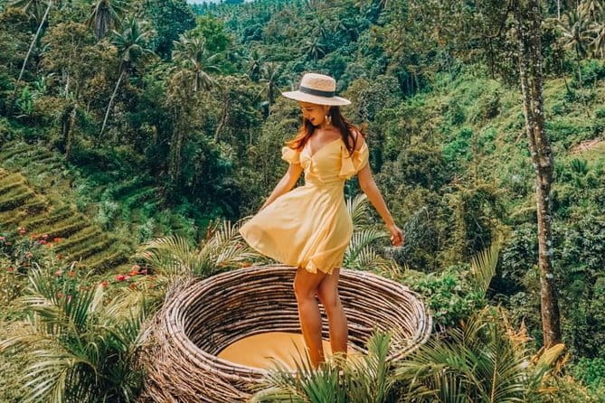 Ubud Jungle Swing - Monkey Forest - Water Temple - Waterfall - Monkey Forest: macaques in Ubud’s green center