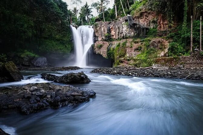 Ubud Jungle Swing - Monkey Forest - Water Temple - Waterfall - Tegalalang Rice Terrace and the jungle swing