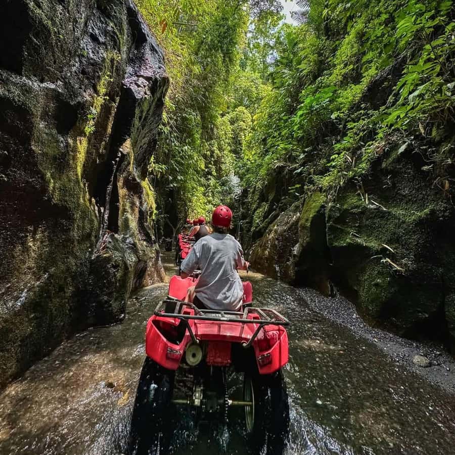 Ubud: Jungle, Waterfall, and Tunnel ATV Tour & Lunch Options - Photos, videos, and the guides