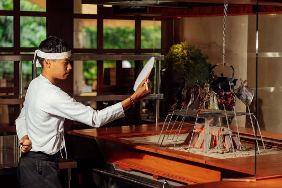 Ubud: Kojin Grill Japanese Restaurant Dining E-Voucher - The setting near Tegallalang Rice Field