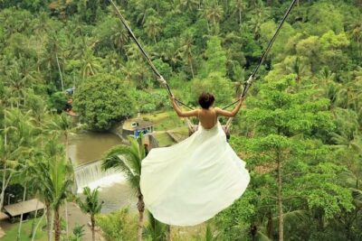 Monkey Forest, Jungle Swing, Rice Terrace, and Water Temple
