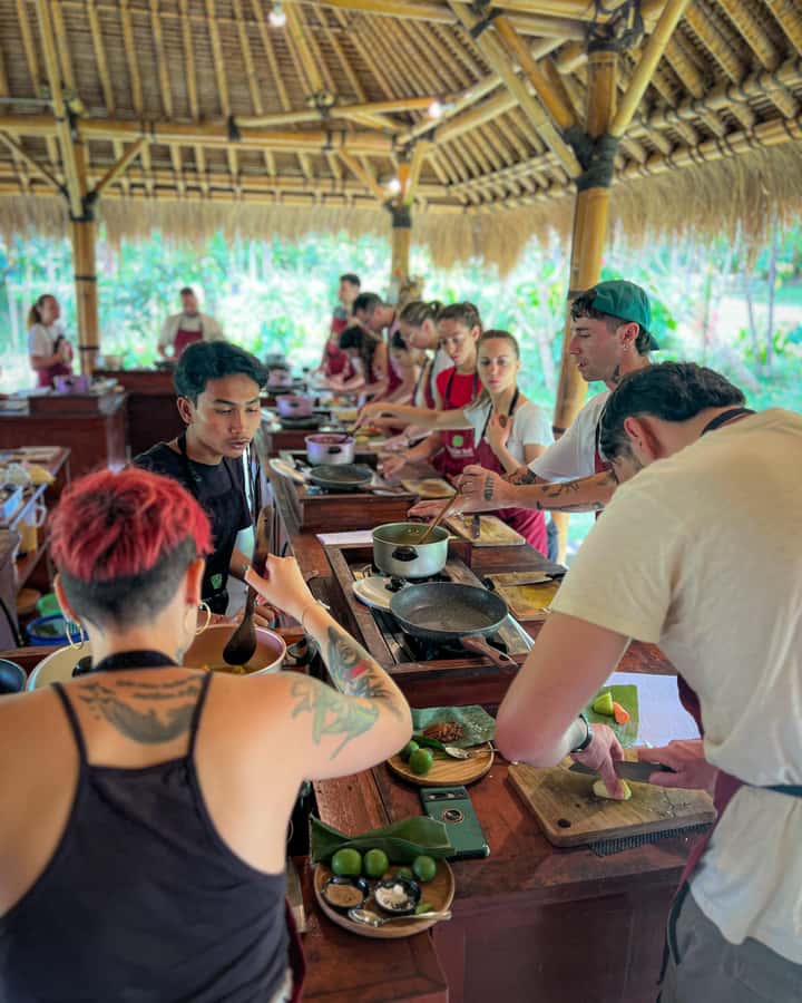 Ubud: Organic Farm Harvest, Bali Cooking Class by Pemulan - The vegetarian menu is a real alternative