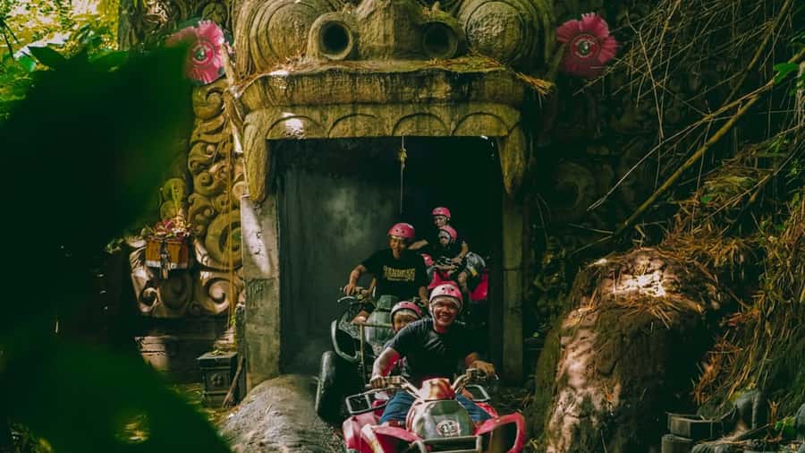 Ubud: Quad ATV Waterfalls & Barong Caves - How difficult is the ATV track?