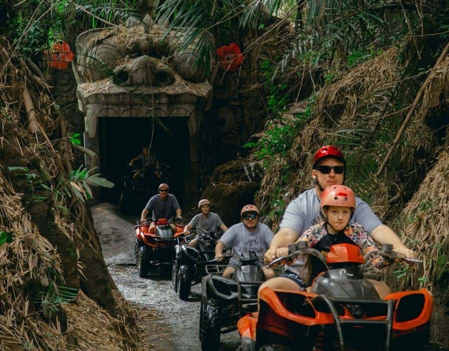 Ubud: Quad ATV Waterfalls & Barong Caves - Guides, safety, and the human side of the ride