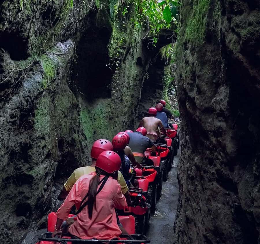 Ubud Quad Bike Tour with Waterfall, Long Tunnel, and Lunch - Key points to know before you book
