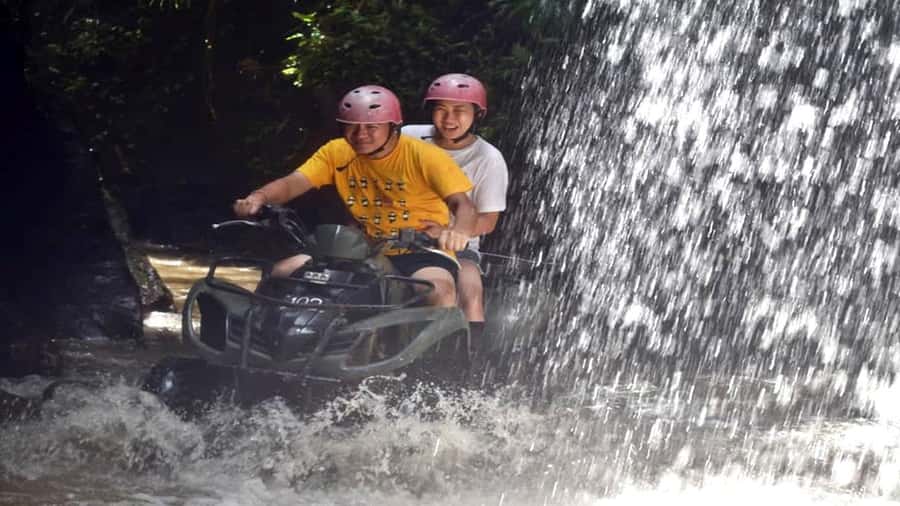 Ubud Quad Bike Tour with Waterfall, Long Tunnel, and Lunch - Lunch is simple, but useful