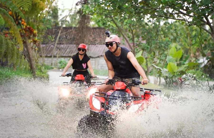 Ubud Quad Bike Tour with Waterfall, Long Tunnel, and Lunch - The 15-minute safety briefing matters