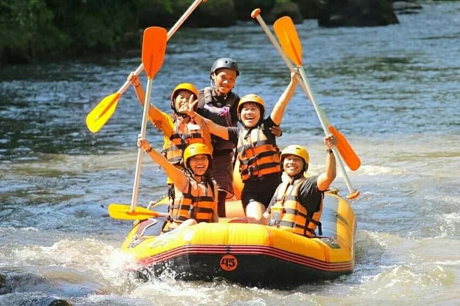 Ubud: Rice Teracces,Gorila Face ATV & Rafting - The ATV ride through rice fields and Gorilla Face