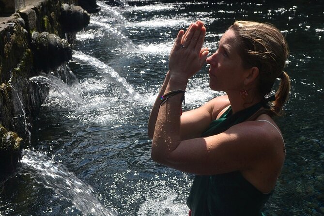 Ubud : Rice Terrace, water Temple and Waterfalls Private tour - Tirta Empul Temple: a sacred spring with clear etiquette