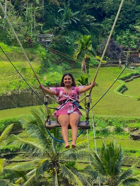 Ubud rice terrace, waterfall, and temple guided trip Bali - Guides Dika and Joe Make a Difference
