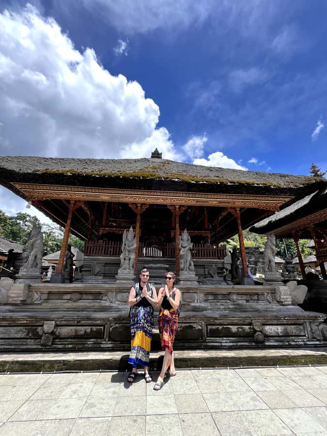 Ubud: Rice Terraces, Water Temple, & Waterfalls Private Tour - Tibumana’s quieter blue pool