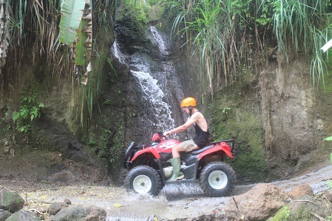 Ubud's Quad Bike - ATV Single Ride - Hills, jungle, rice fields, and river crossings