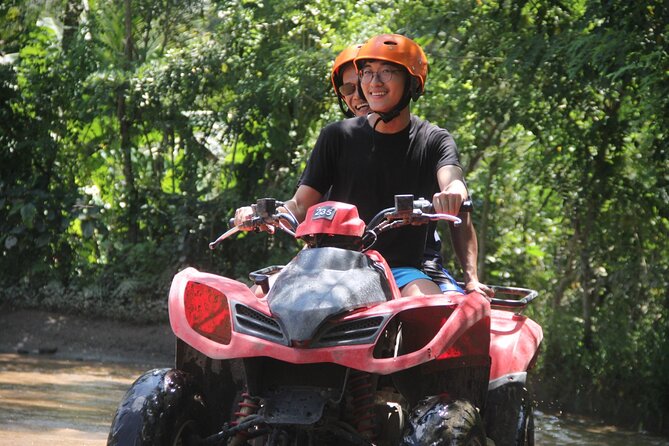 Ubud's Thrilling ATV Tandem Rides - Jungle tracks, rice paddies, and open views