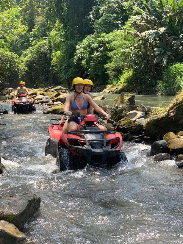 Ubud: Sacred Monkey Forest, Barong Cave ATV & Waterfall Tour - Hotel Pickup, Drop-Off, and Tour Length