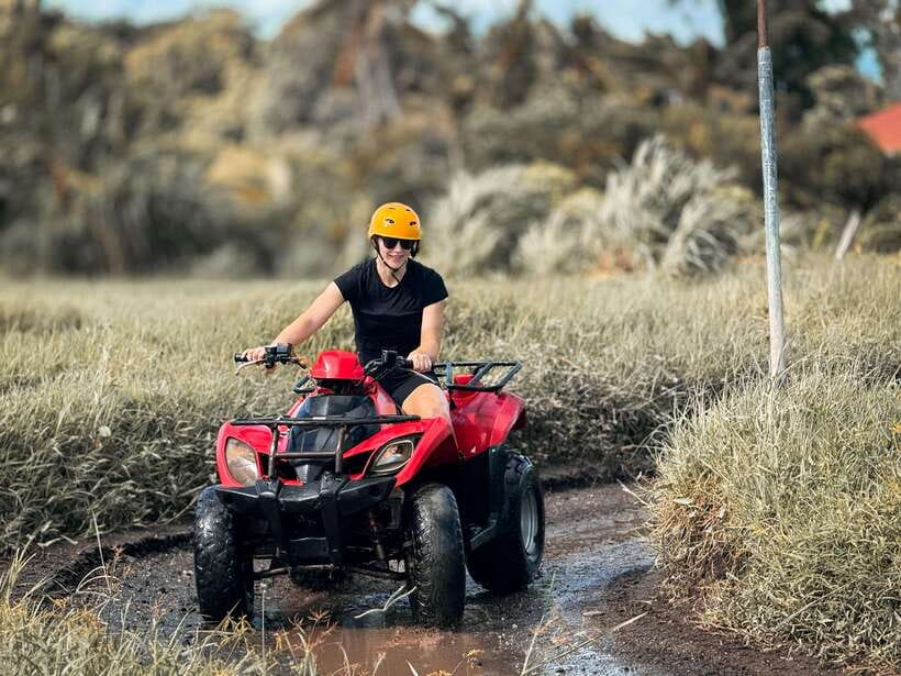 Ubud: Sacred Monkey Forest & Barong Cave ATV with Meal - Rice paddies, jungle tracks, and Balinese village life